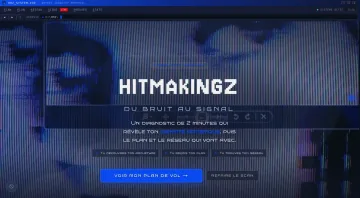 HITMAKINGZ — 应用首页：“从噪声到信号”